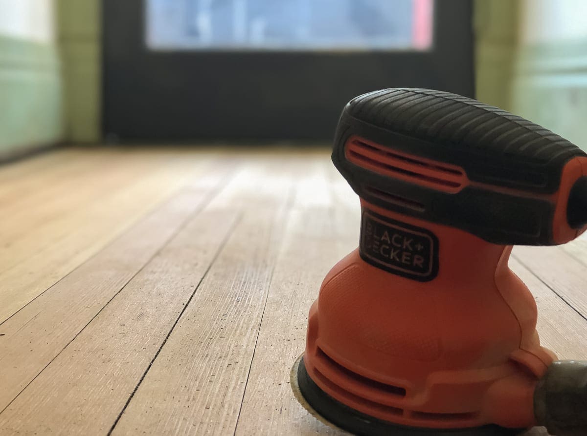 Removing Swirl Marks Sanding Hardwood Floors Blake Hill House