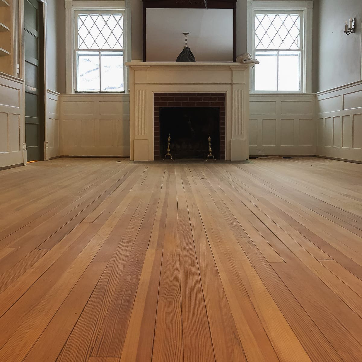 Sanding Hardwood Floors Blake Hill House