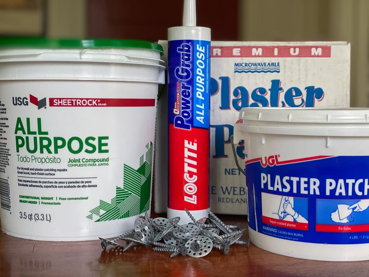 Plaster Magic Plaster Repair Kits  Plaster repair, Plastic clamps, Brick  repair