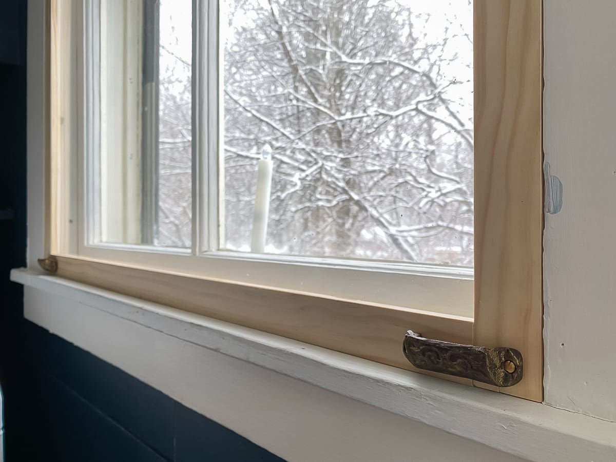 Building Interior Storm Windows - Blake Hill House