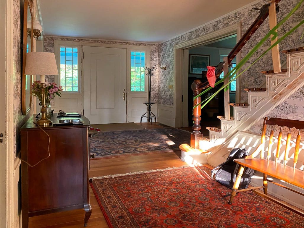 Blake Foyer A Foyer & Staircase Restoration Update – Blake Hill House